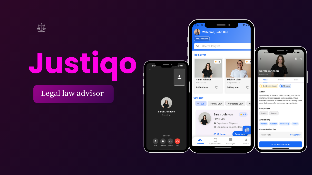 Justiqo Legal Advisor App