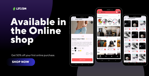 Lifi E-Commerce App