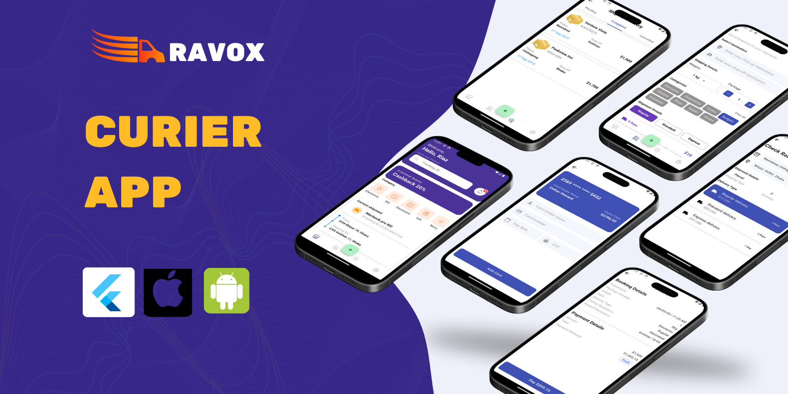 RaVox Courier App